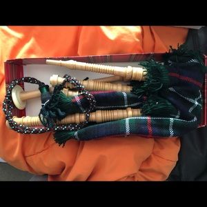 Kids bagpipes. All the way from Scotland